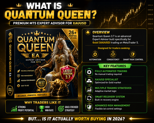 Quantum Queen V3.7 Review 2026: Is This One of the Best Gold EAs for MT5?