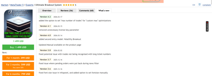 Ultimate Breakout System MT5