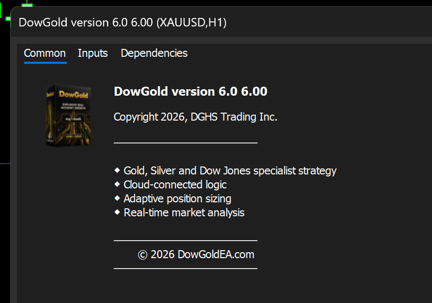 v6.0 DowGold EA MT5