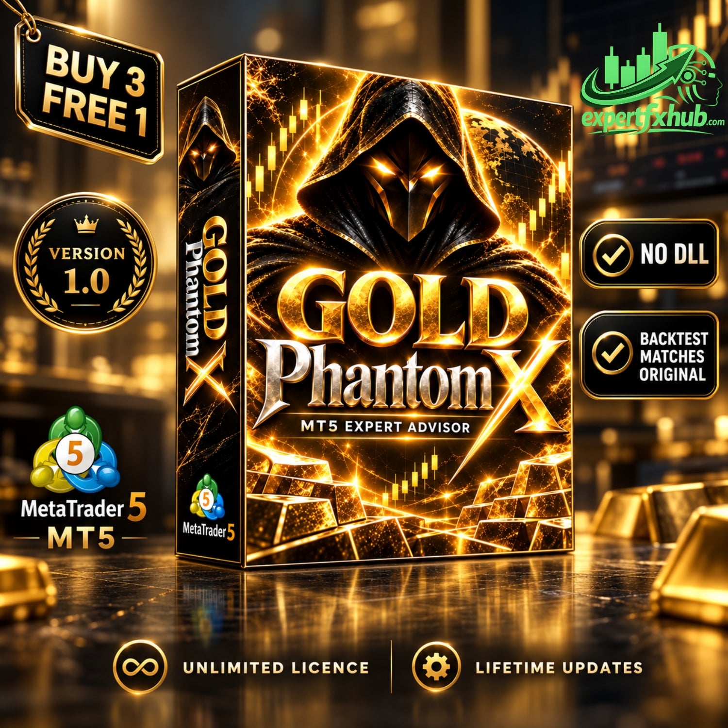 [PREORDER] Gold Phantom X