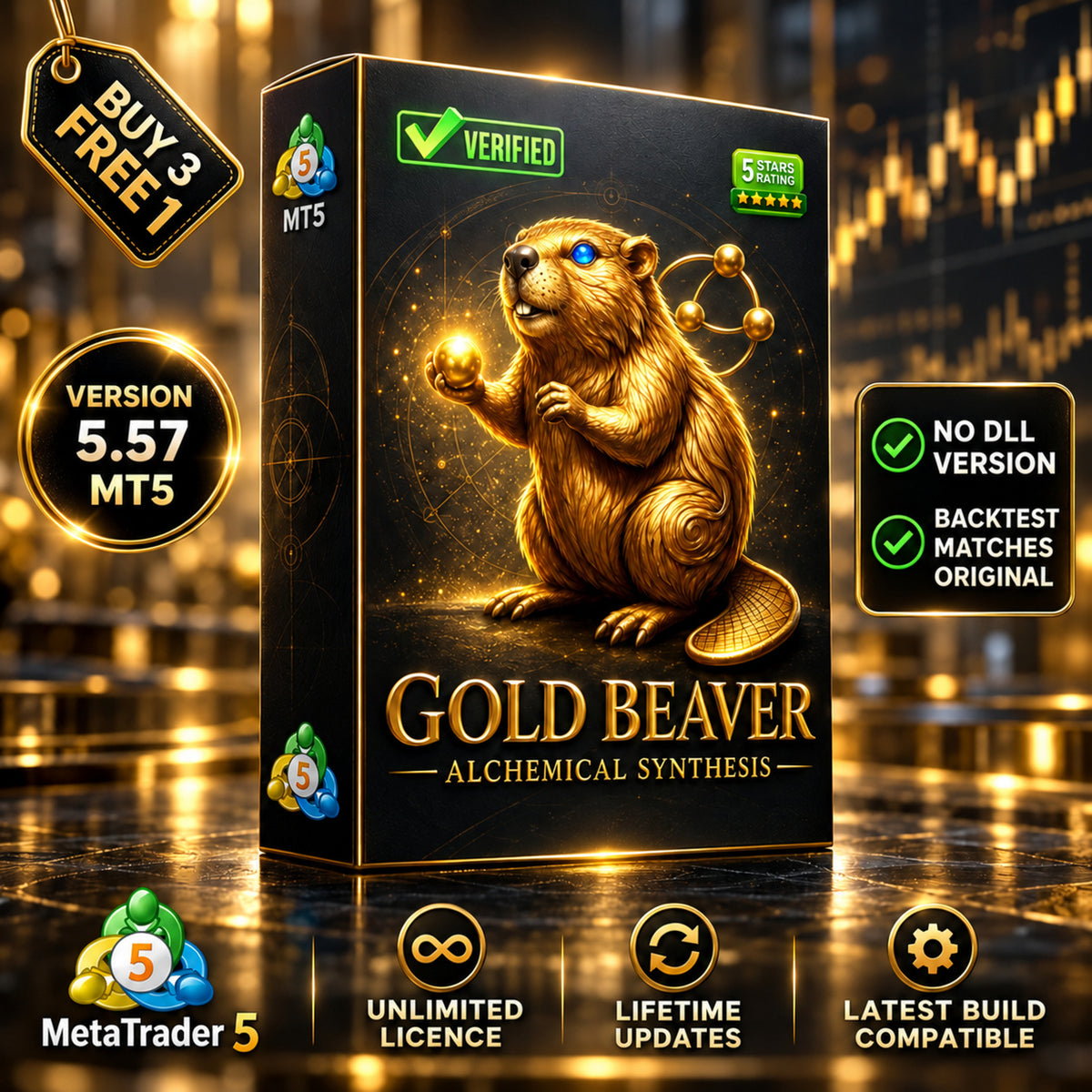 [SOURCE CODE] Gold Beaver MT5 v5.57