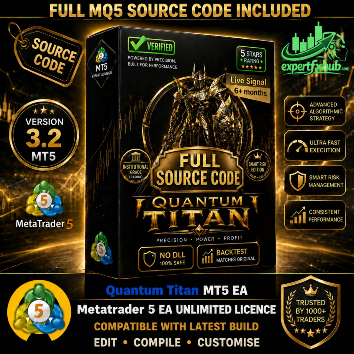 [SOURCE CODE] Quantum Titan MT5 EA v3.2