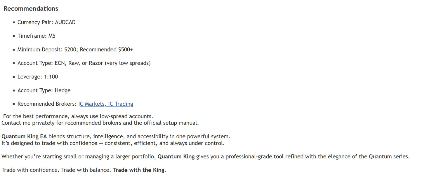 v3.1 Quantum King MT5