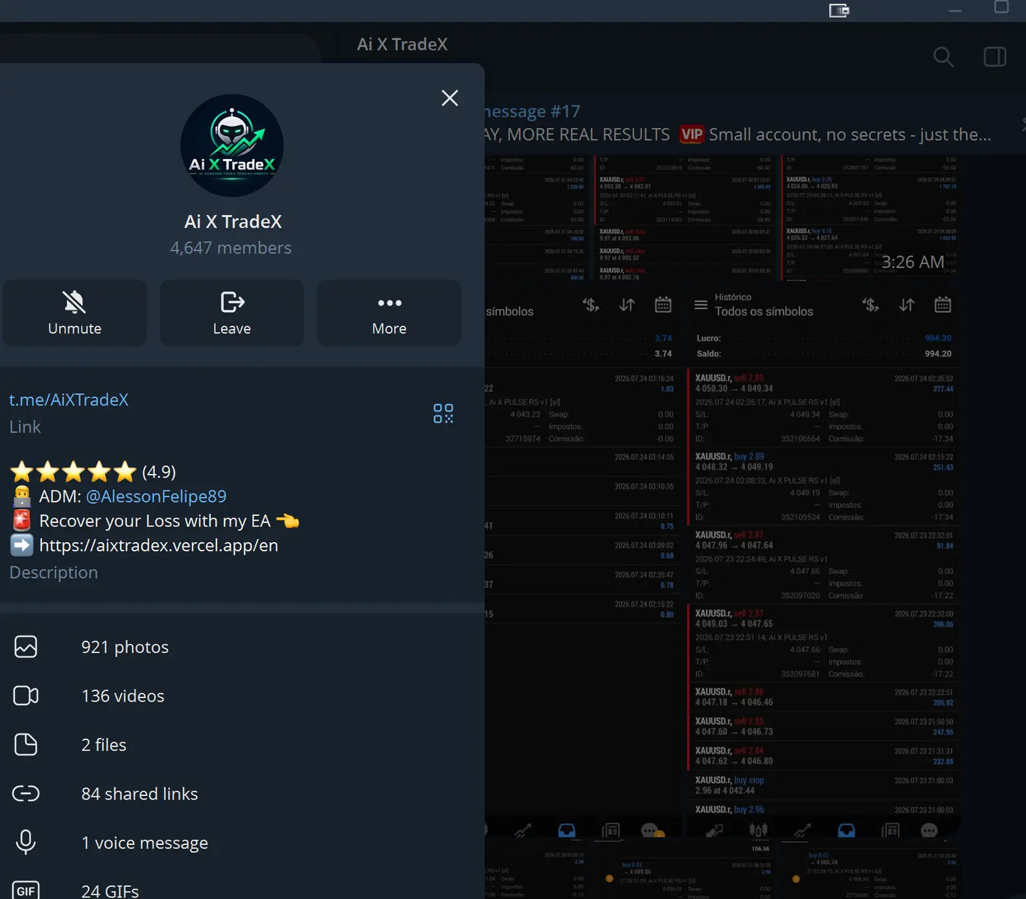 AI X Pulse RS EA MT4 v1.0