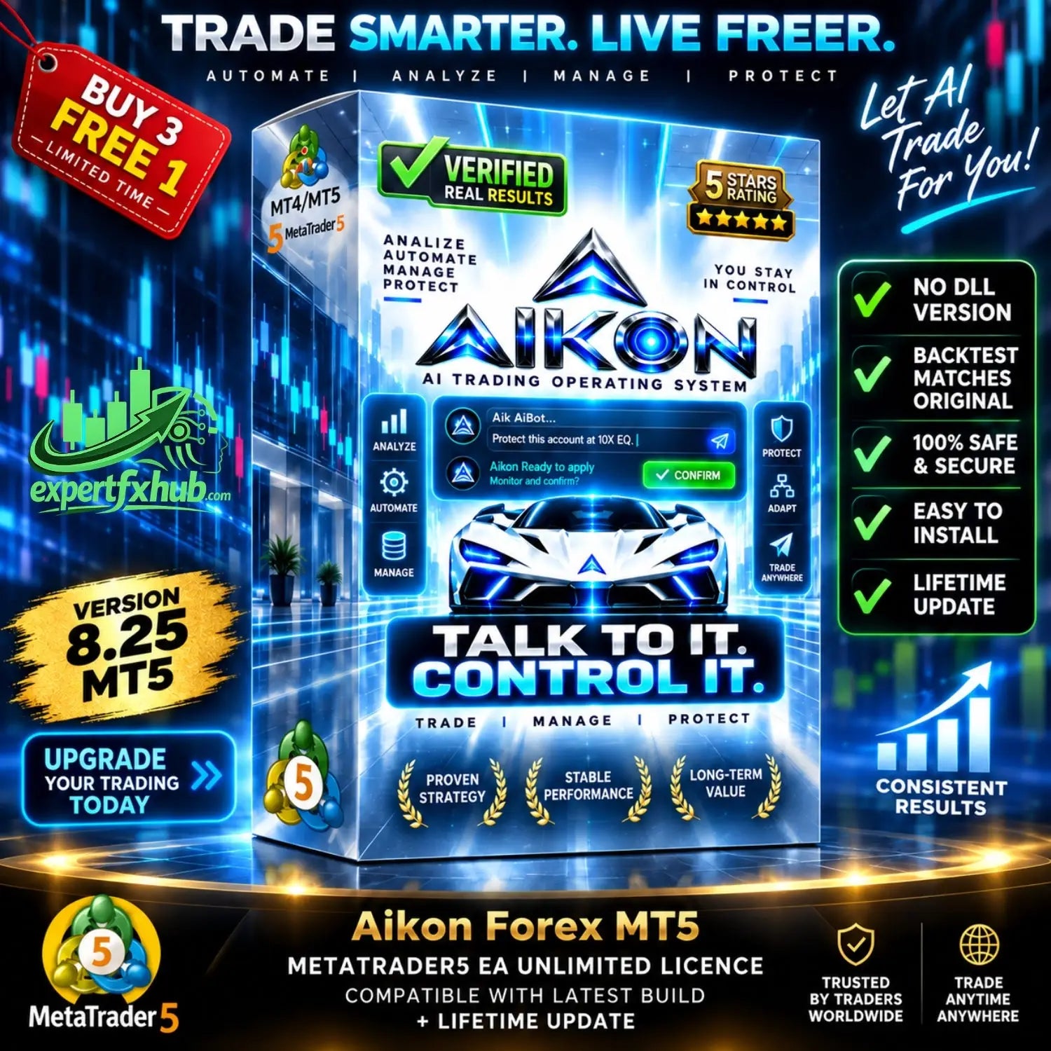 Aikon MT5 EA v8.25 [PREORDER]