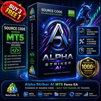 Alpha Striker AI Forex MT5 EA SOURCE CODE v4.0