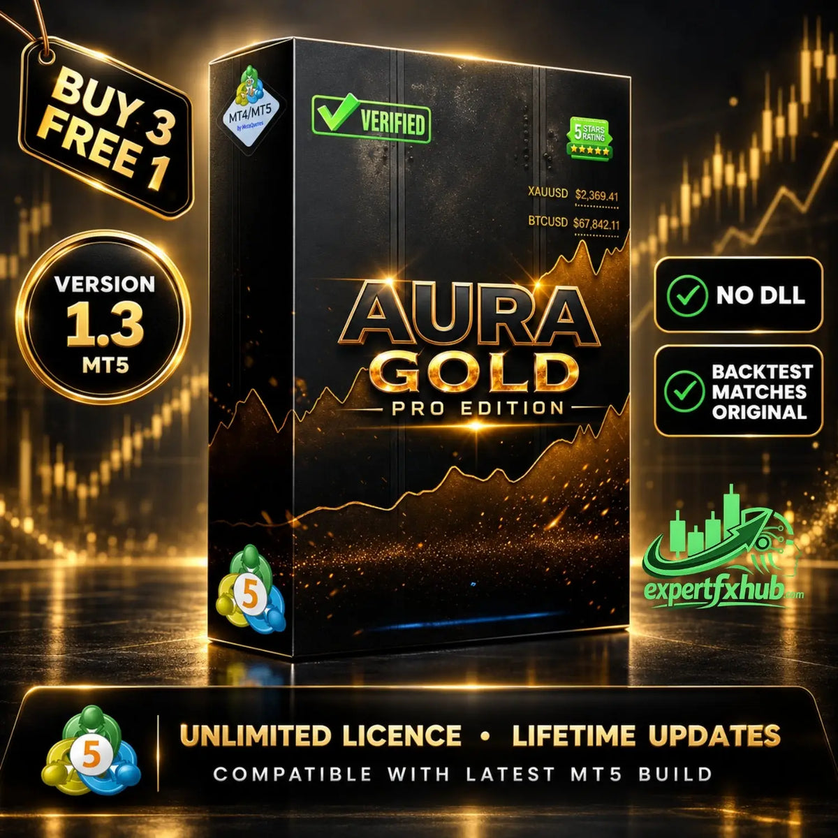Aura Gold Pro MT5 v1.3