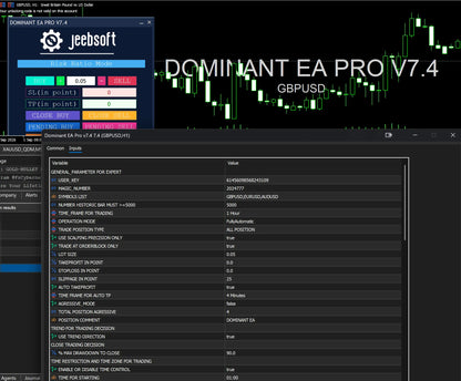 Dominant EA Pro MT5 v7.4