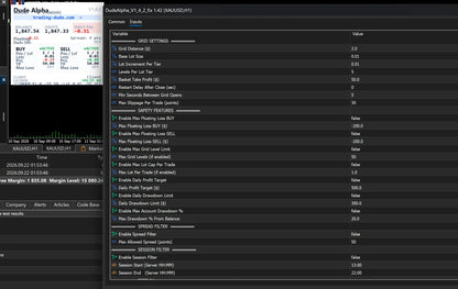 Dude Alpha Gold MT5 EA v1.42