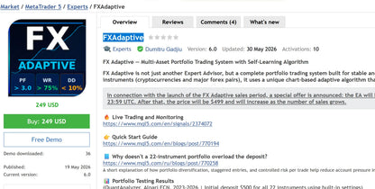 FX Adaptive MT5