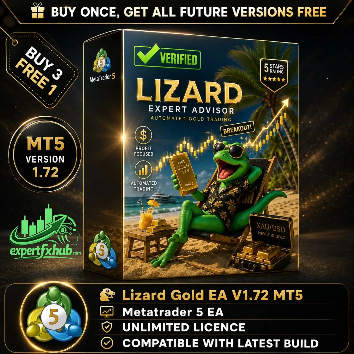 Lizard MT5 EA v1.72