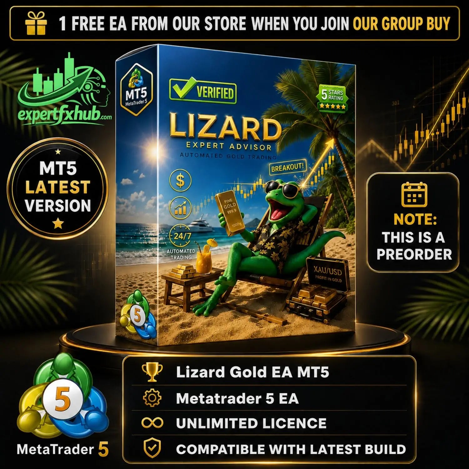 Lizard MT5 EA v1.72 [PREORDER]