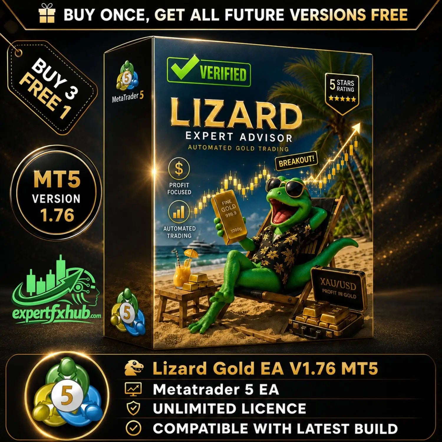 Lizard MT5 EA v1.76
