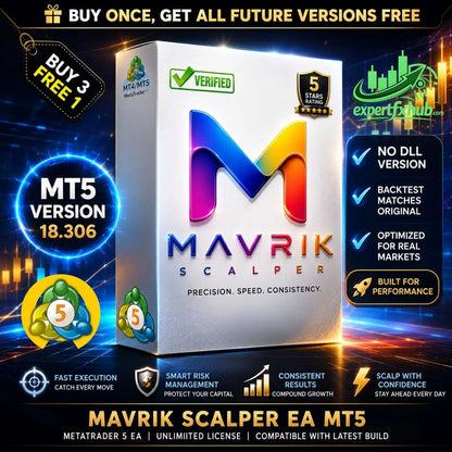 Mavrik Scalper MT5 Gold EA v18.306
