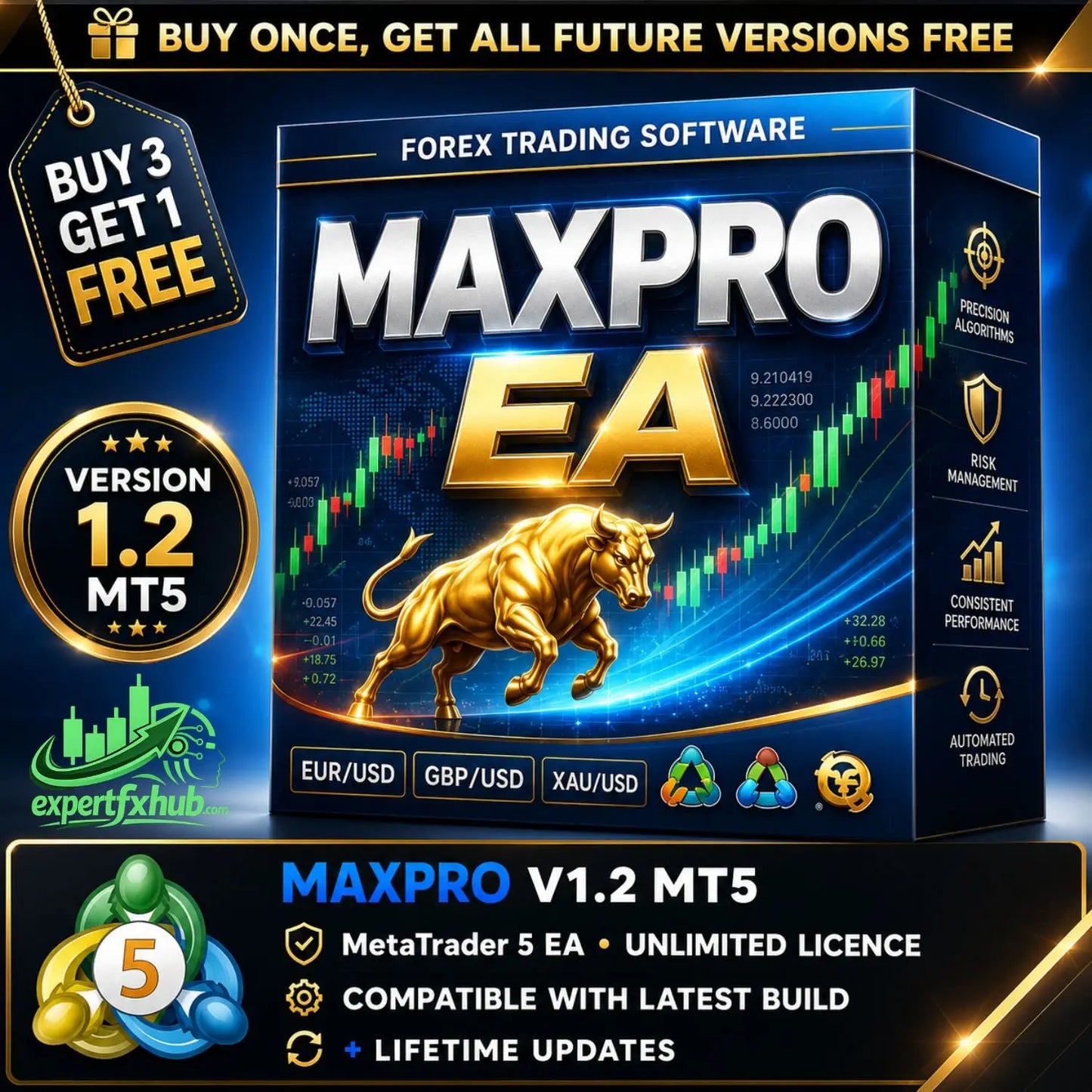 MAXPRO EA V1.2 MT5