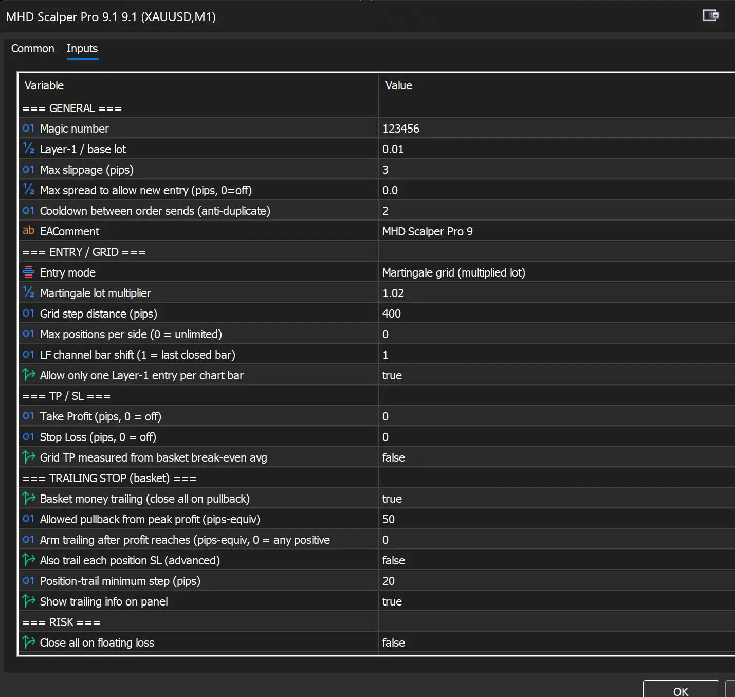 MHD Scalper Pro MT5 v9.1