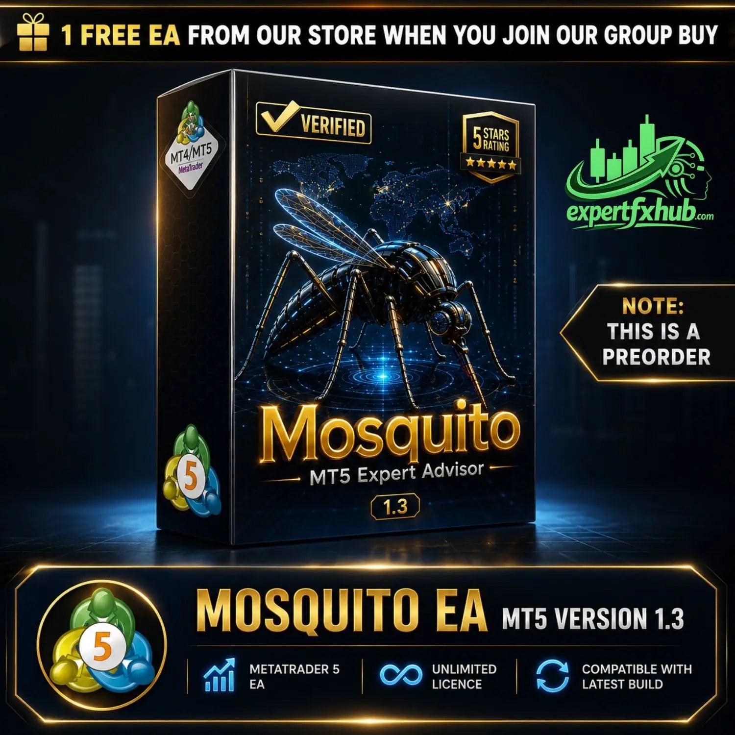 Mosquito MT5 EA v1.3