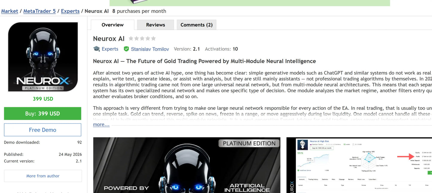 NeuroX AI MT5