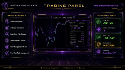 Obsidian Flow Atlas EA MT5 v1.0 [PREORDER]