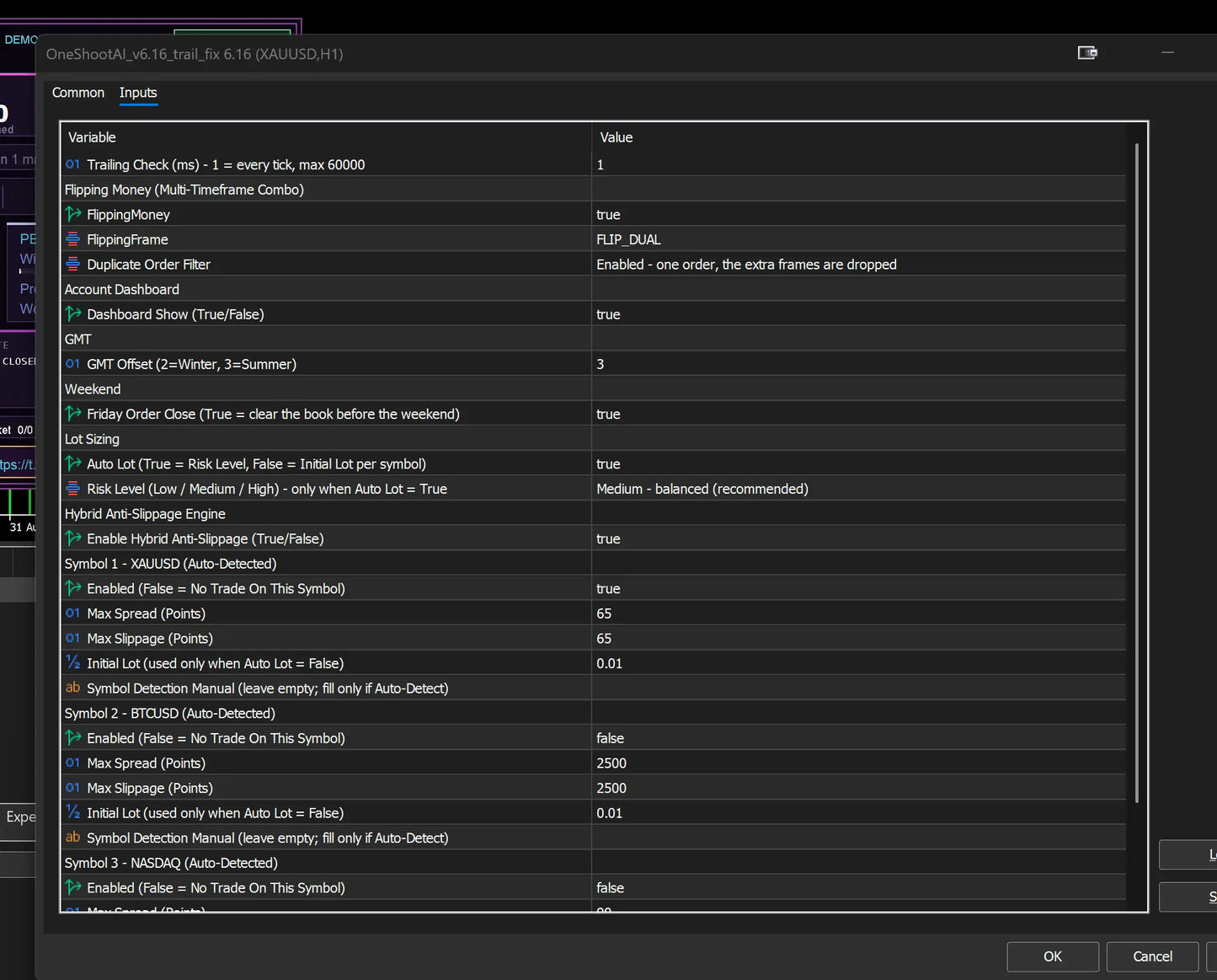 One Shoot AI MT5 EA v6.16