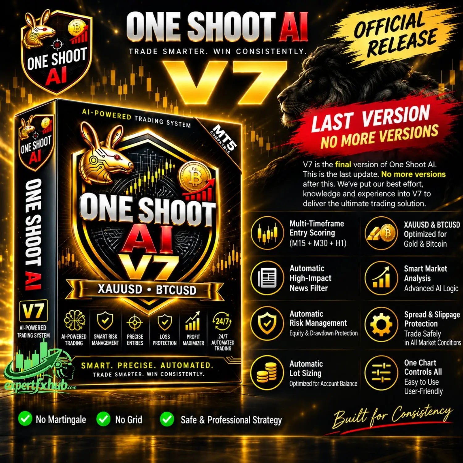 One Shoot AI MT5 EA v7 [PREORDER]