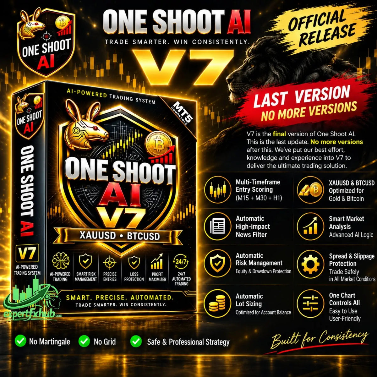 One Shoot AI MT5 EA v7 [PREORDER]