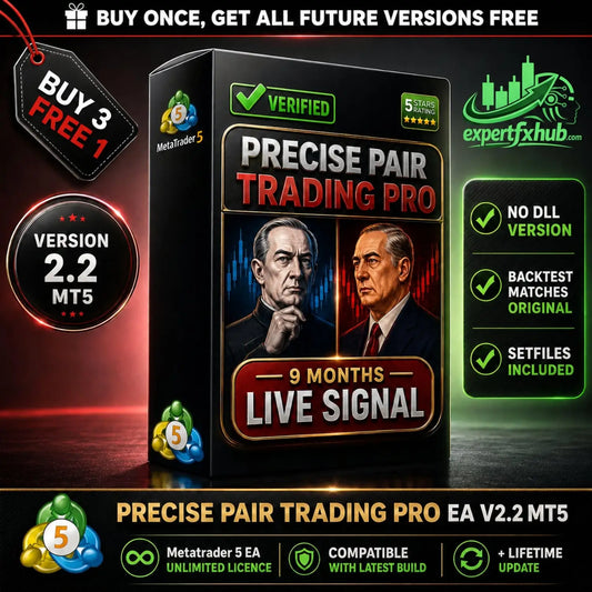 Precise Pair Trading Pro MT5 version 2.2