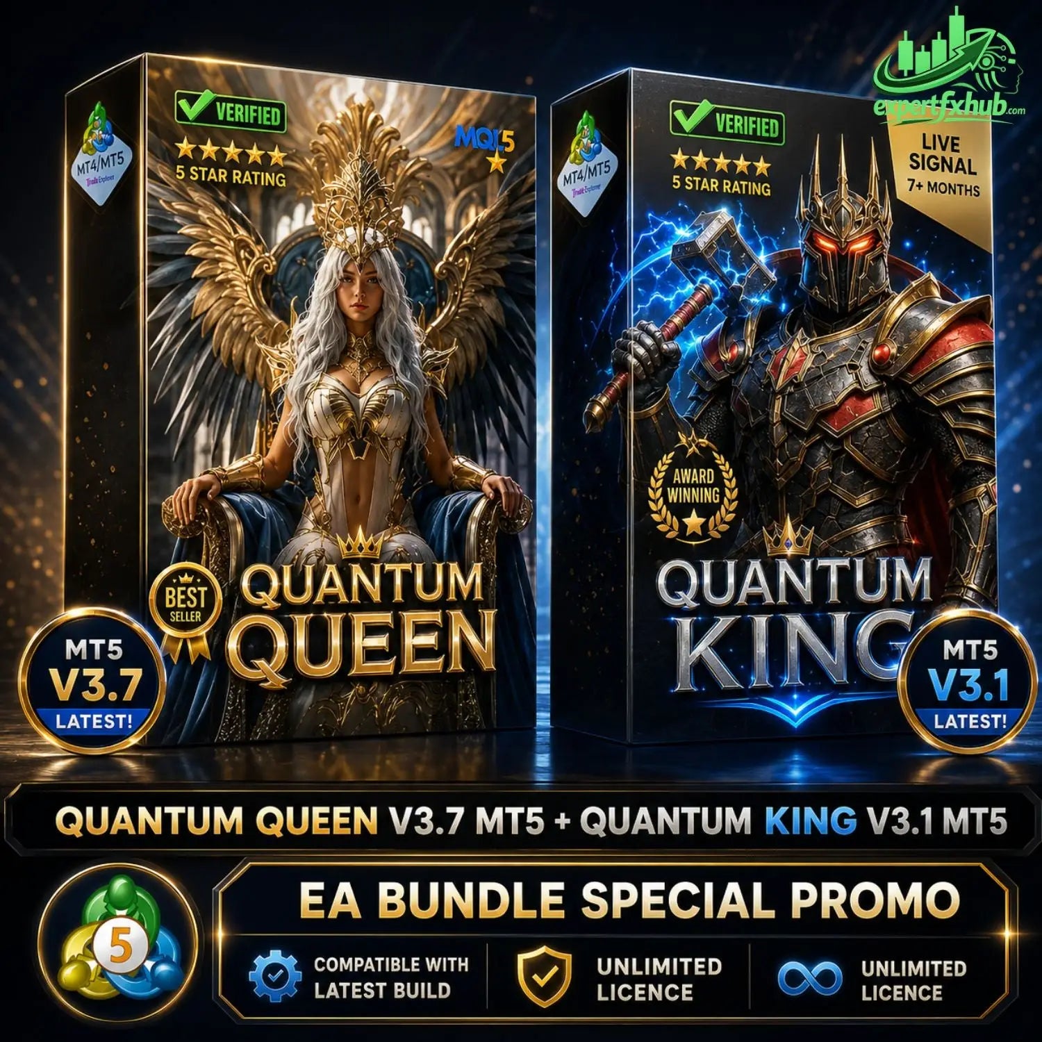Quantum Queen and King MT5
