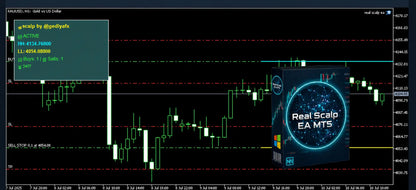 Real Scalp EA MT5 gold bot v3.0 by gediyafx