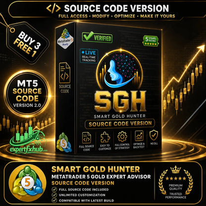 Smart Gold Hunter MT5 SOURCE CODE v2.0