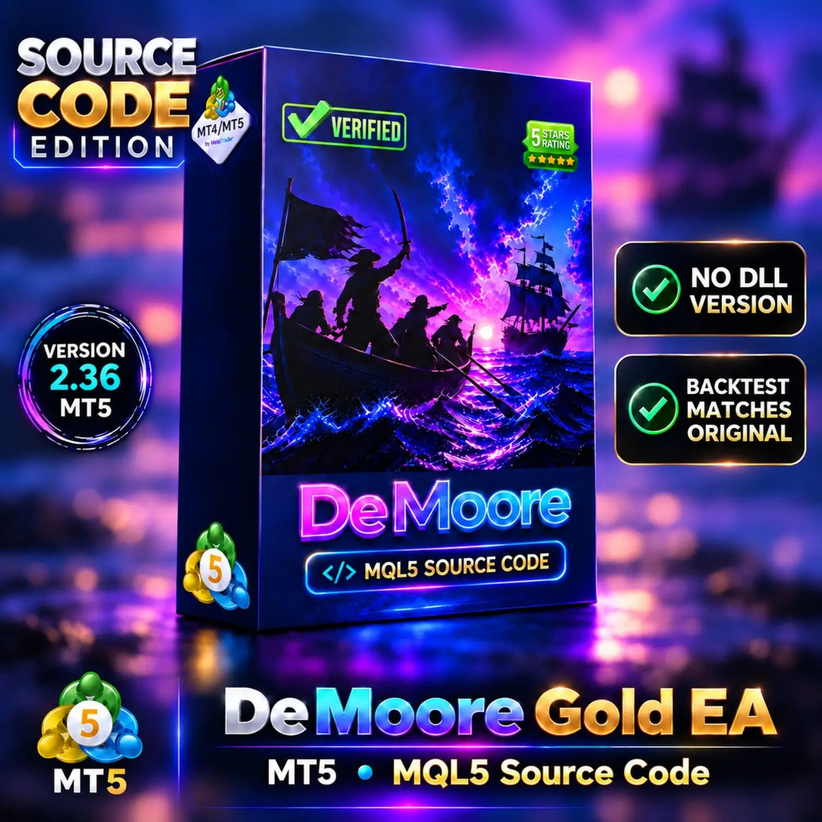 [SOURCE CODE] De Moore MT5 v2.36