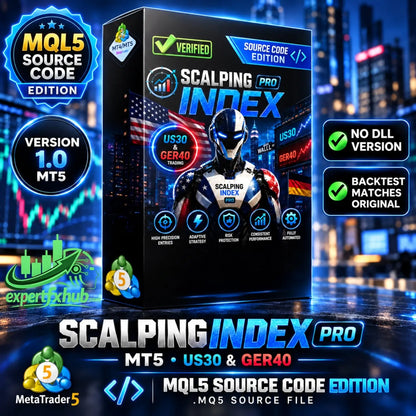 [SOURCE CODE] Scalping Index Pro v1.0 MT5 MQL Blue