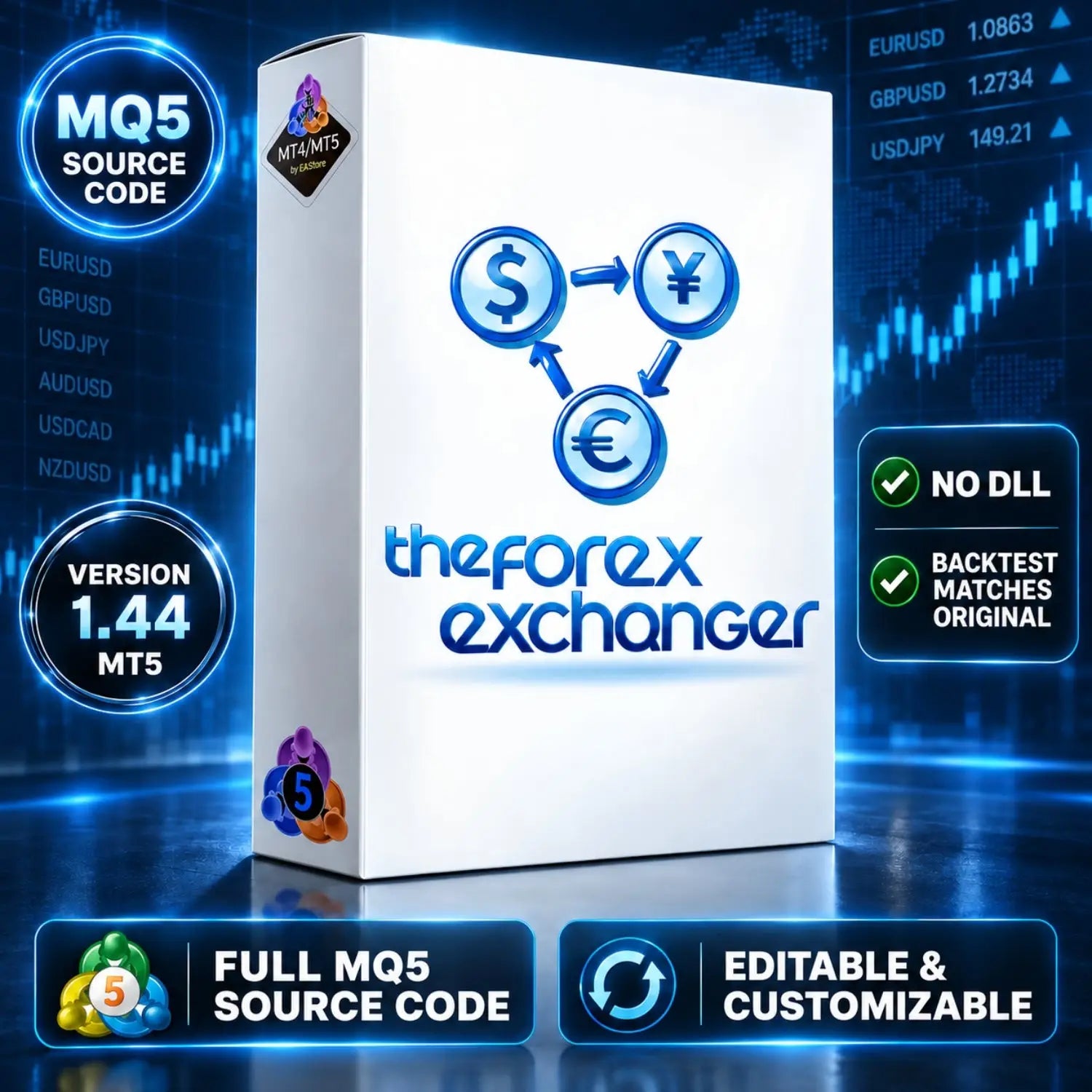 [SOURCE CODE] The Forex Exchanger MT5 v1.44