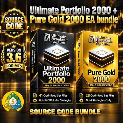 [SOURCE CODE] UBS Portfolio + Pure Gold 2000 MT5 EA v3.6