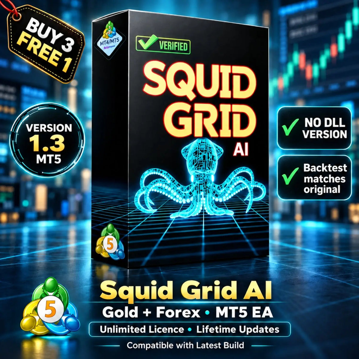 Squid Grid AI MT5 v1.3