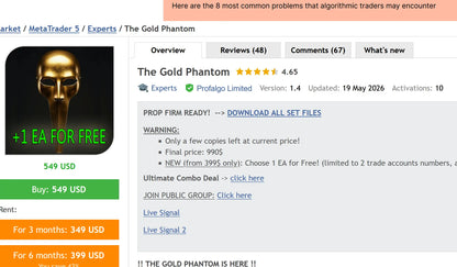 The Gold Phantom MT5