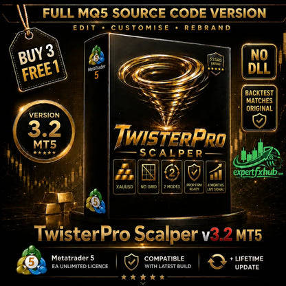 TwisterPro Scalper MT5 EA SOURCE CODE v3.2