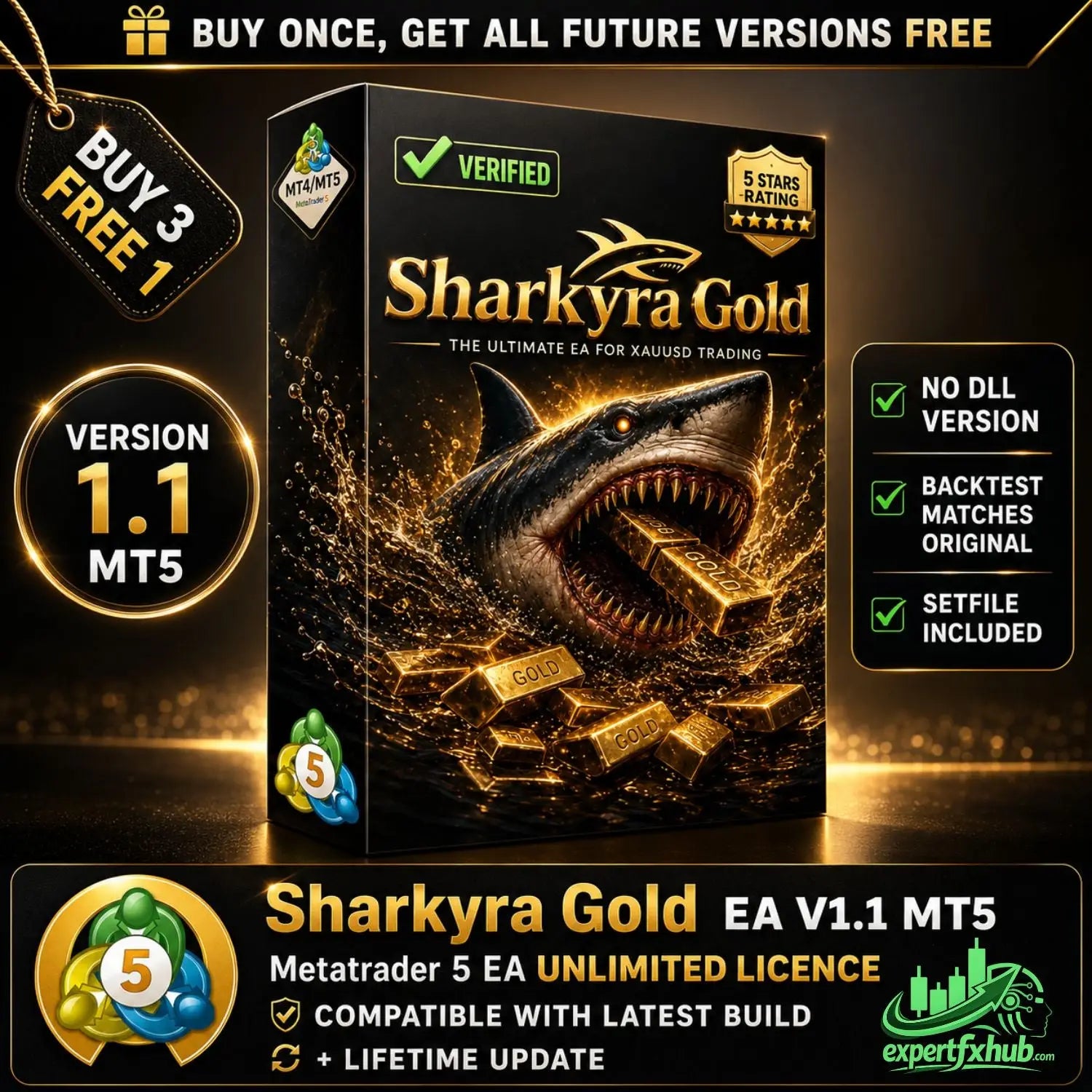 v1.1 Sharkyra Gold MT5