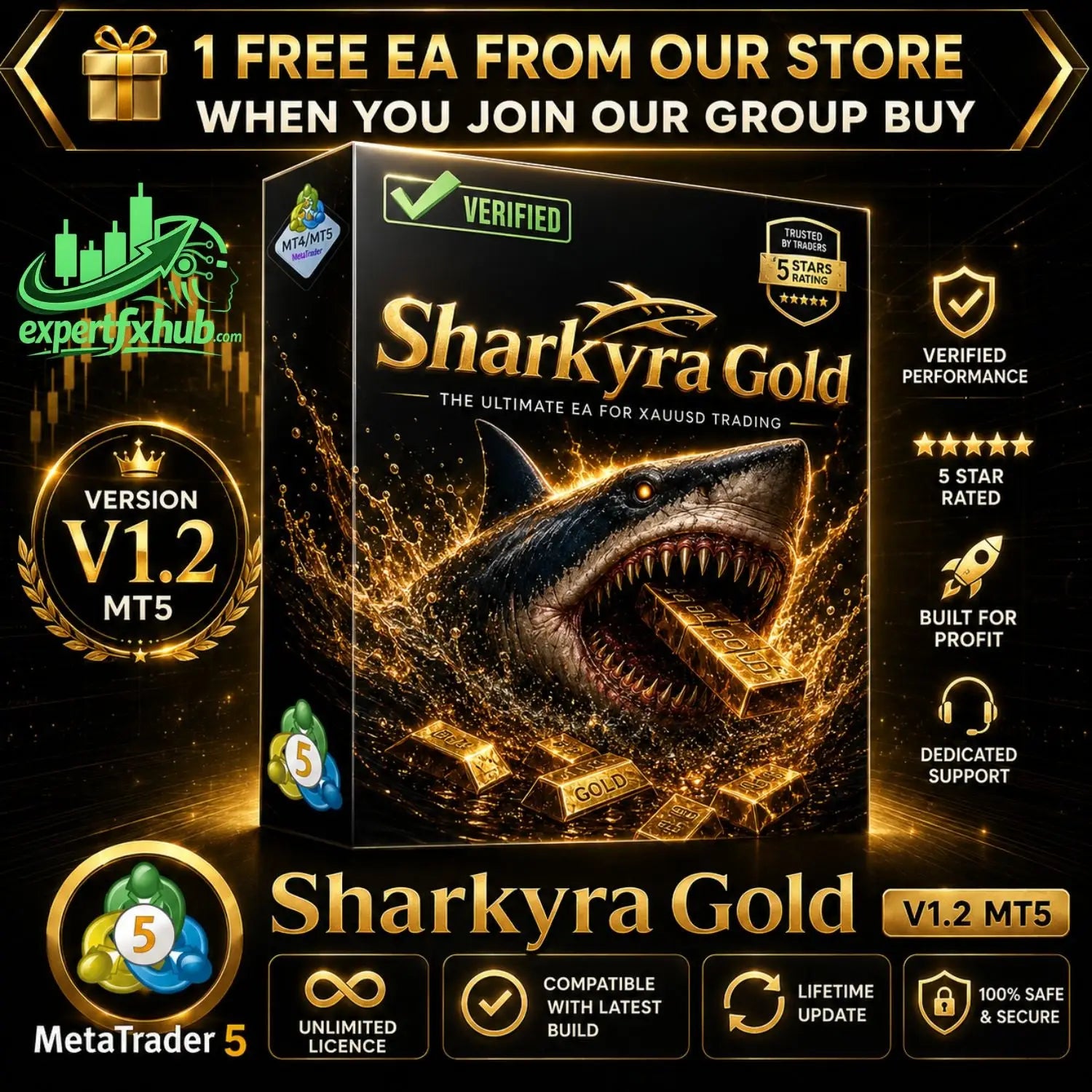 v1.2 Sharkyra Gold MT5