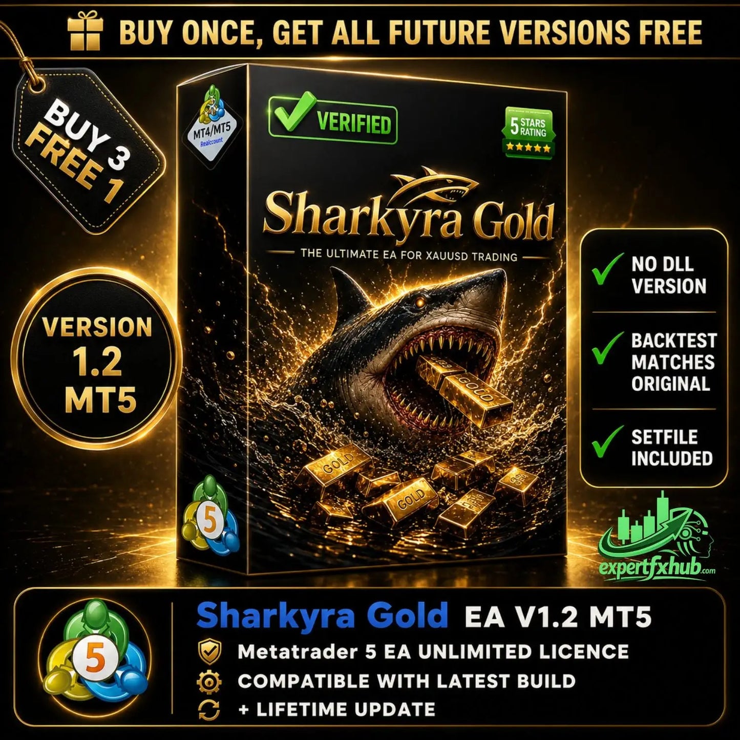 v1.2 Sharkyra Gold MT5