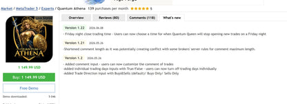 v1.22 Quantum Athena MT5