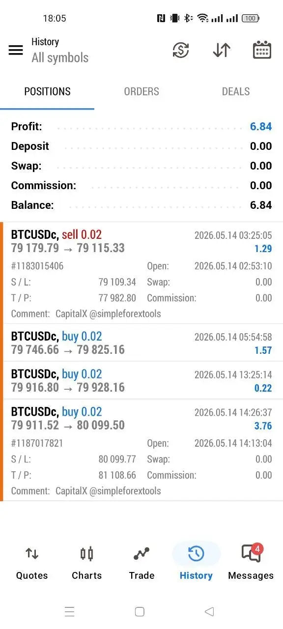 v1.8 Capital X BTC MT5
