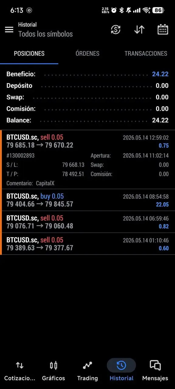 v1.8 Capital X BTC MT5