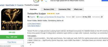v2.0 TwisterPro Scalper MT5