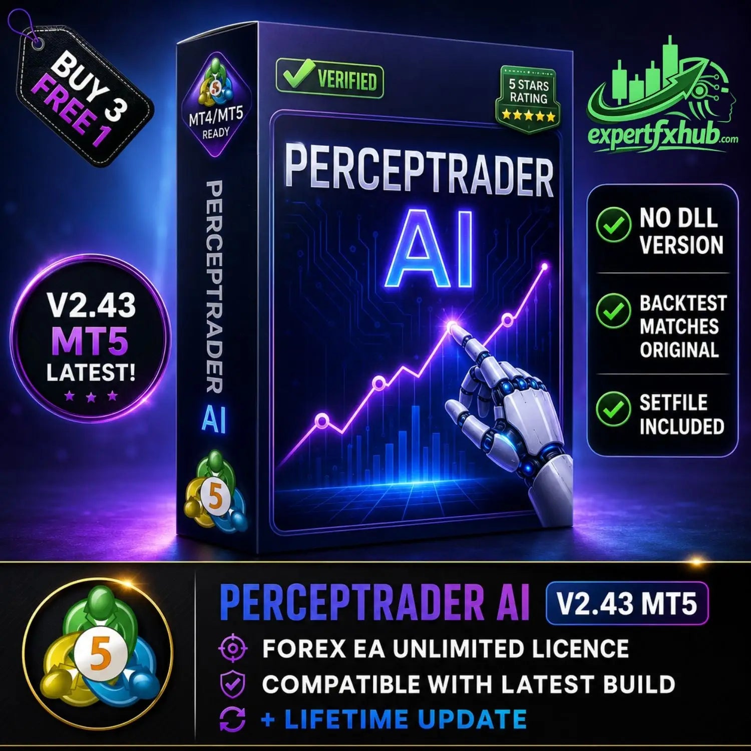 v2.43 Perceptrader AI MT5