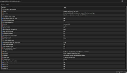 v3.0 ArtQuant Gold MT5